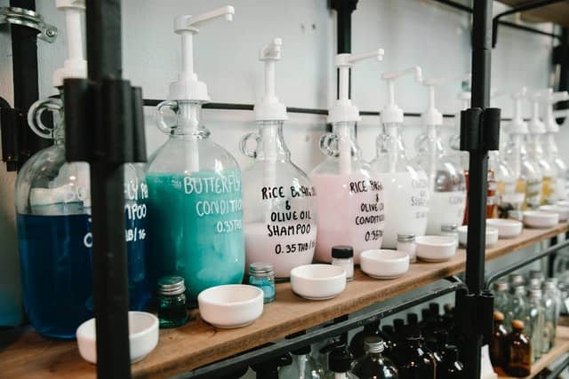shampoo and conditioner